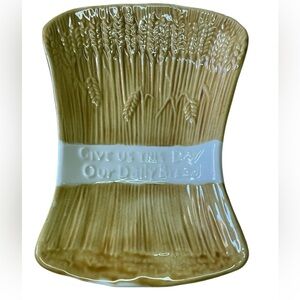 Handmade Harvest Wheat Tray